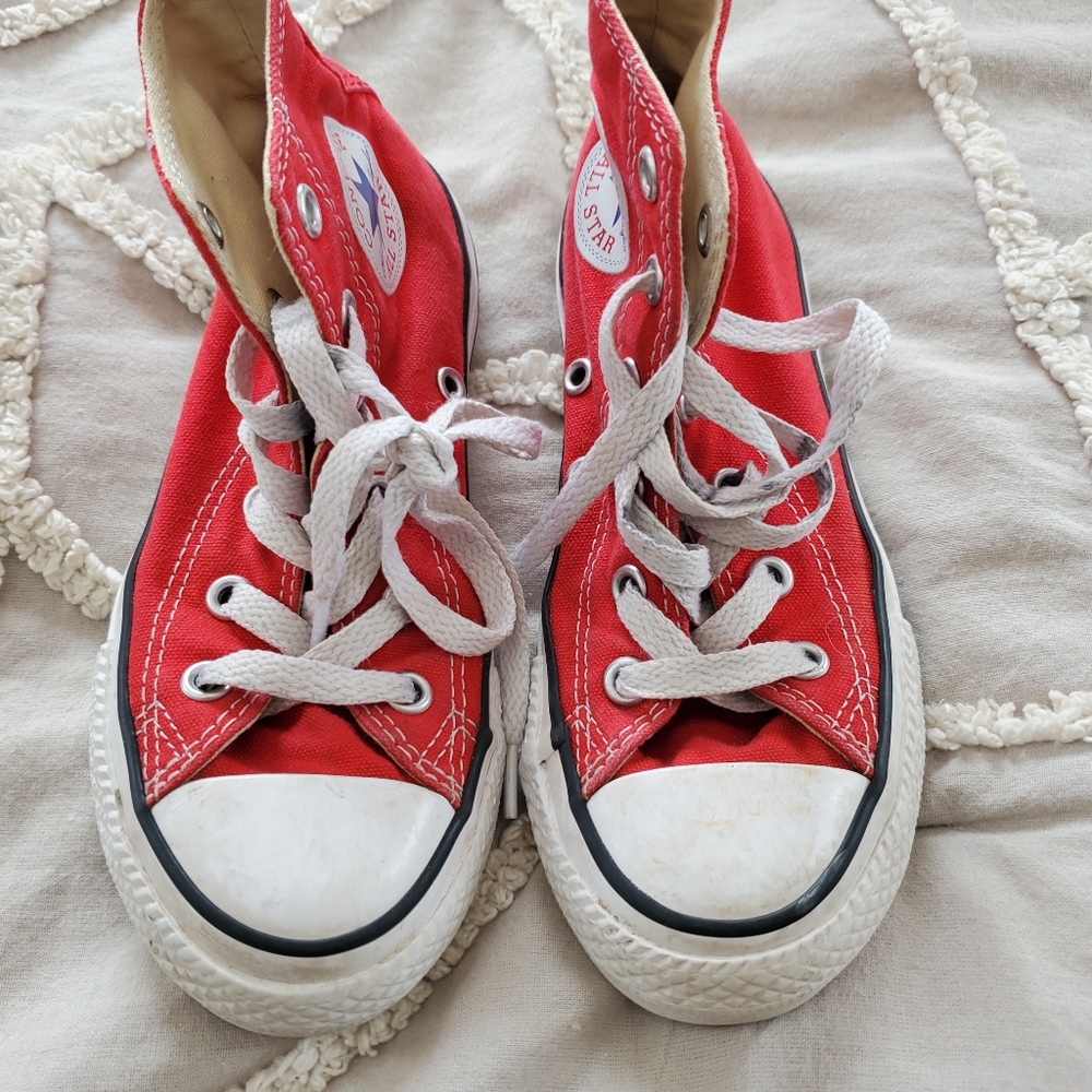 Converse size 12 c red
